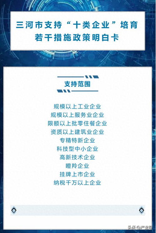 三河市推出最高30萬元獎勵政策，精準支持企業(yè)管理類企業(yè)發(fā)展